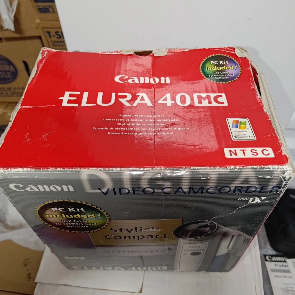 Canon Elura 40 MC Mini DV Video Camcorder + Extra Tested Working